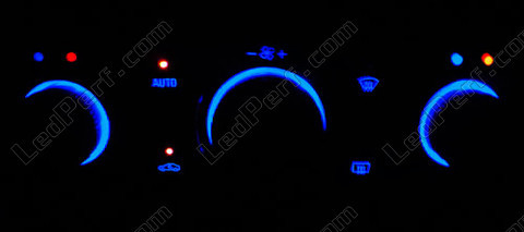 LED klimaanlæg blå Opel Vectra C
