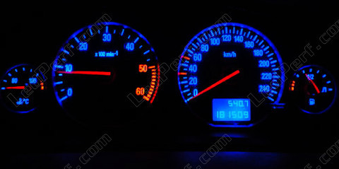 LED speedometer blå Opel Vectra C