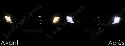 LED parkeringslys xenon hvid Opel Vectra C