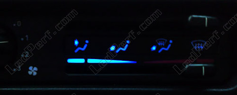 LED ventilation blå Peugeot 106