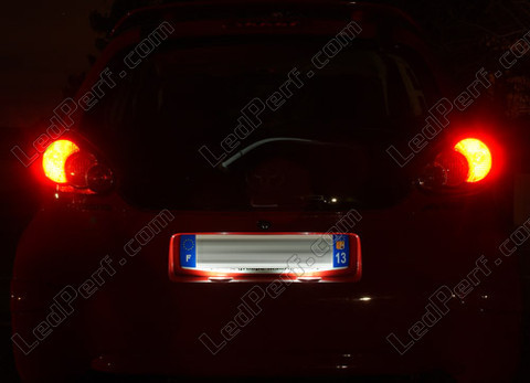 LED nummerplade Peugeot 107