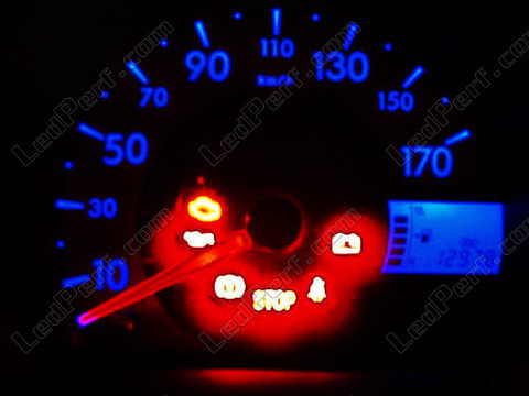 LED speedometer blå Peugeot 107