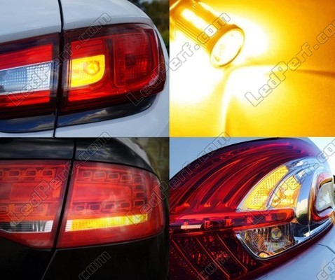 LED bageste blinklys Peugeot 206 (<10/2002) Tuning