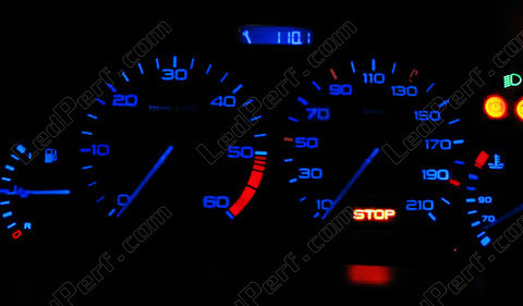 LED speedometer blå Peugeot 206 (<10/2002) ikke mux