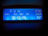 LED blå display Peugeot 206 (>10/2002) Multiplexee
