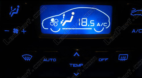 LED blå klimaanlæg Peugeot 206 (>10/2002) Multiplexee