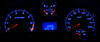 LED blå speedometer Peugeot 207