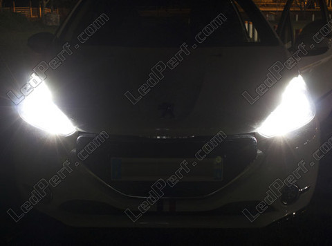 LED Fjernlys Peugeot 208