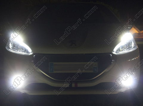 LED tågelygter Peugeot 208