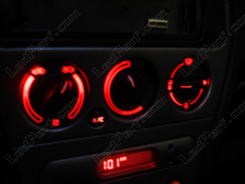 LED ventilation Rød Peugeot 306