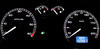 LED speedometer hvid Peugeot 307