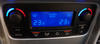 LED klimaanlæg bi-zone blå Peugeot 307 T6 fase 2