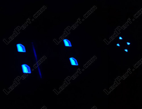 LED knapper Vinduesregulator Peugeot 307