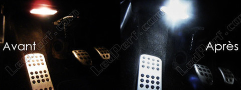 LED gulv Peugeot 308 Rcz