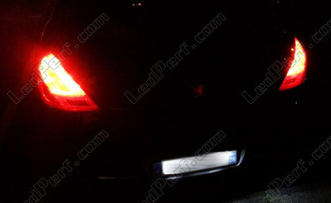 LED nummerplade Peugeot 308 Rcz