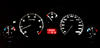 LED speedometer hvid og rød Peugeot 406