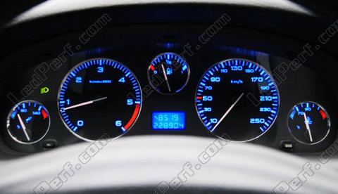 LED speedometer blå Peugeot 406