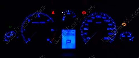 LED speedometer blå Peugeot 407