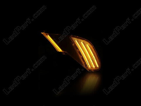 Maksimal belysning af de dynamiske LED sideblink til Porsche Cayenne (2002 - 2006)
