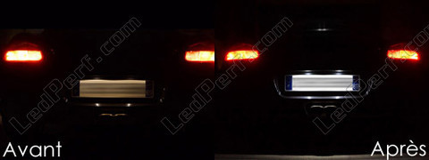 LED nummerplade Porsche Cayman (987)