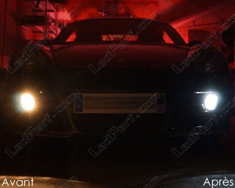 LED parkeringslys xenon hvid Porsche Cayman (987)