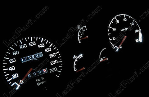 LED speedometer hvid Renault Clio 1 Veglia