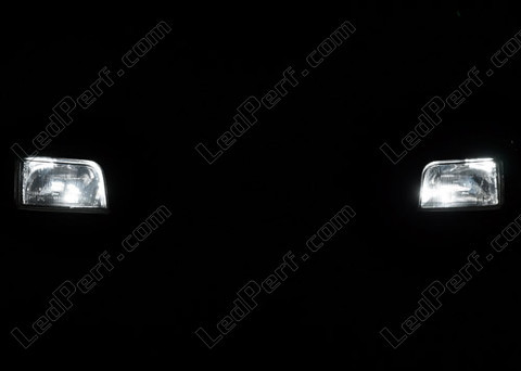 LED parkeringslys xenon hvid Renault Clio 1