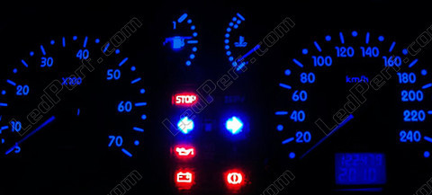 LED speedometer blå Renault Clio 2 fase 1