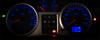 LED speedometer blåRenault Clio 2 fase 2