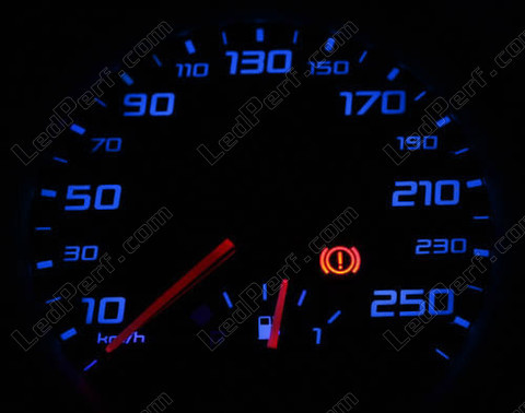LED-belysning speedometer blå Renault Clio 3