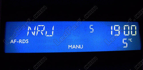 LED display OBD blå Renault Clio 3