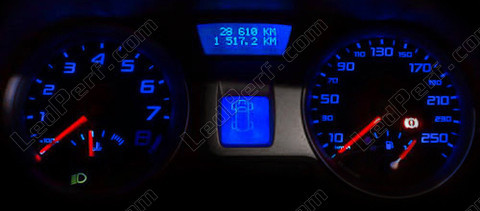 LED speedometer blå Renault Clio 3