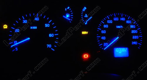 LED speedometer blå Renault Megane 1 phase 2