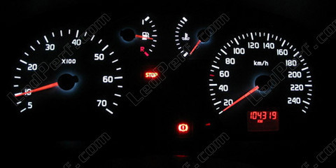 LED speedometer hvid Renault Megane 1 phase 2