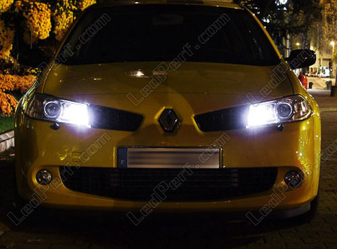 LED parkeringslys xenon hvid Renault Megane 2 R26