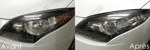 LED krom blinklys Renault Megane 3