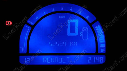 LED speedometer blå Renault Modus