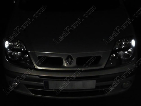LED parkeringslys xenon hvid Renault Scenic 1