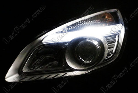 LED parkeringslys xenon hvid Renault Scenic 2