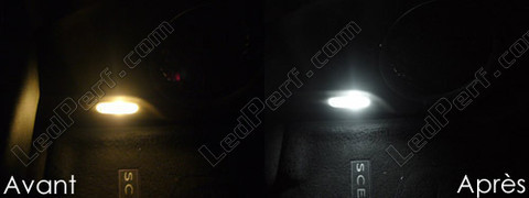 LED gulv foran Renault Scenic 3