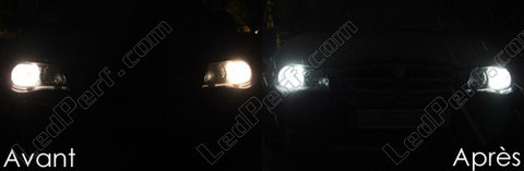 LED parkeringslys xenon hvid Rover 25
