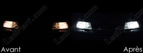 LED parkeringslys xenon hvid Saab 9-5
