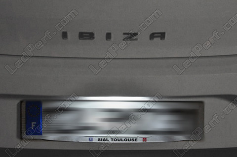 LED nummerplade Seat Ibiza 6J
