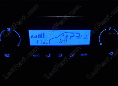 LED automatisk klimaanlæg blå Seat Ibiza 6L