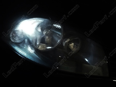LED parkeringslys xenon hvid Seat Ibiza 2002 2007 6l