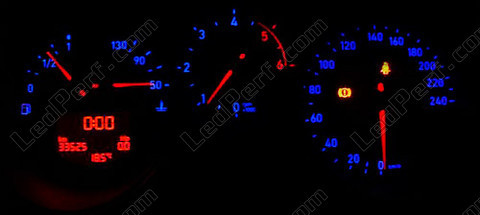 LED Belysning speedometer blå Seat Altea Leon 2