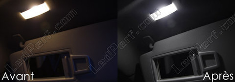 LED spejl i solskærm Seat Leon 3