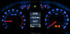 LED speedometer blå Skoda Octavia 2