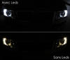 LED parkeringslys xenon hvid Skoda Octavia 2