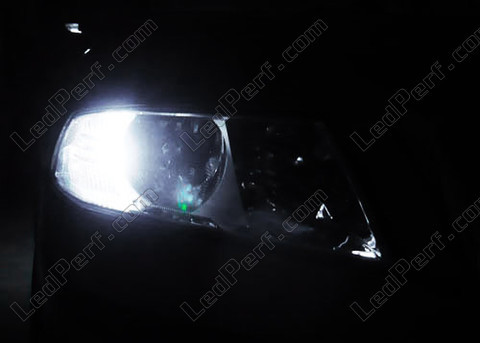 LED parkeringslys xenon hvid Skoda Octavia 2